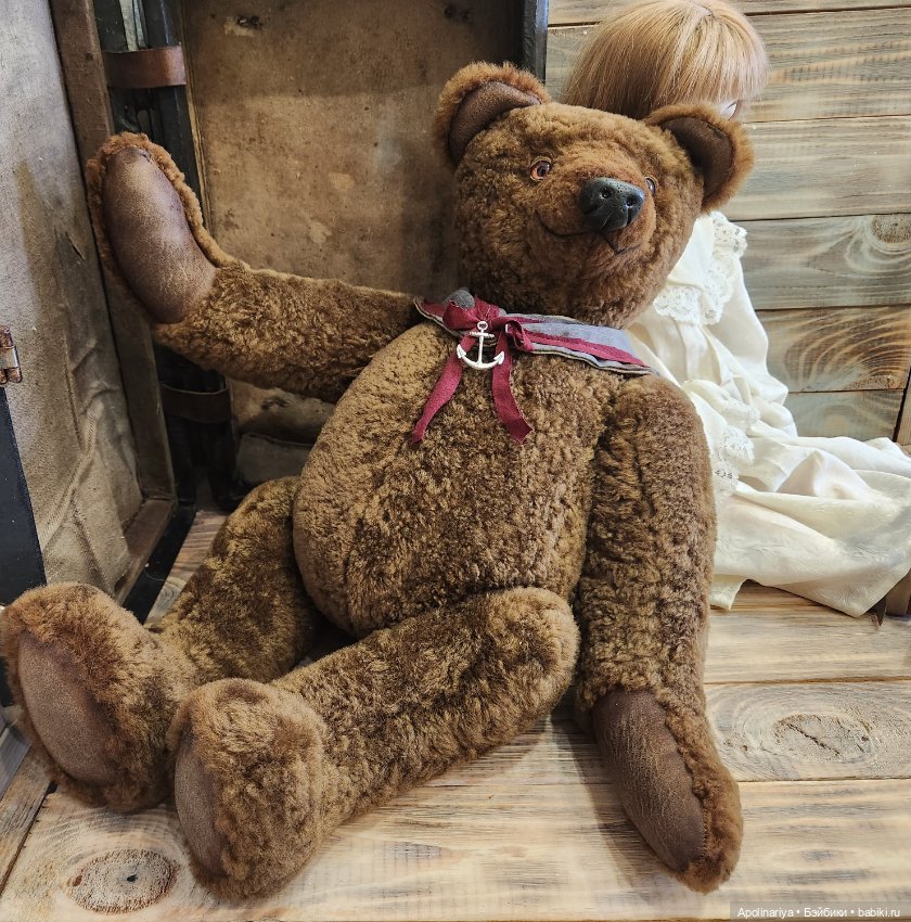 Бернард ретро -мишка — Авторские мишки Тедди и друзья: фото