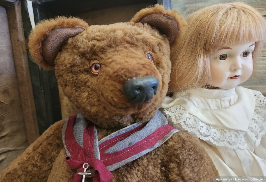 Бернард ретро -мишка — Авторские мишки Тедди и друзья: фото