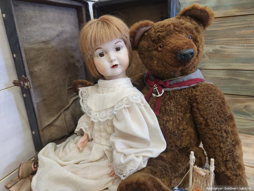 Бернард ретро -мишка — Авторские мишки Тедди и друзья: фото (фото 2)