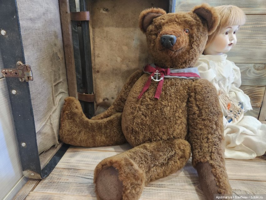 Бернард ретро -мишка — Авторские мишки Тедди и друзья: фото (фото 4)