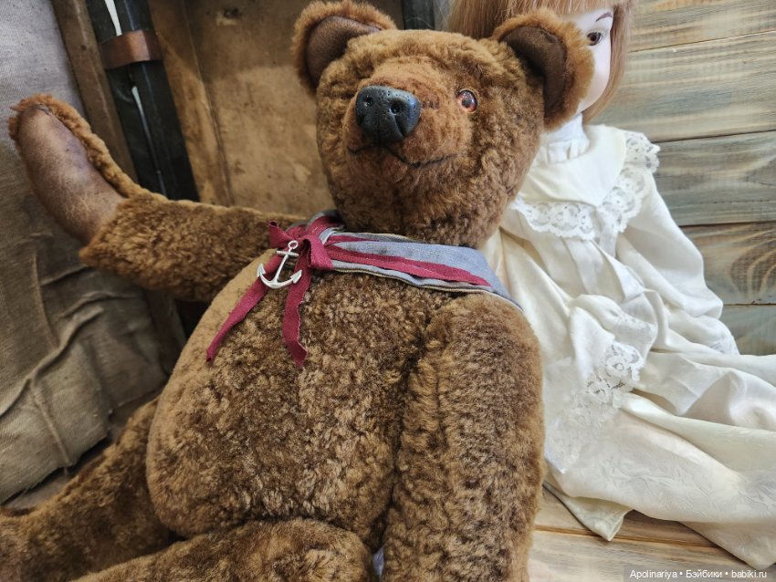 Бернард ретро -мишка — Авторские мишки Тедди и друзья: фото