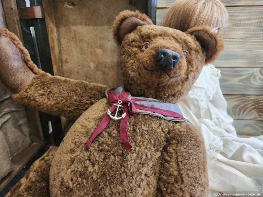 Бернард ретро -мишка — Авторские мишки Тедди и друзья: фото