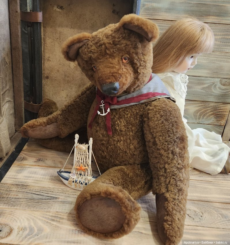 Бернард ретро -мишка — Авторские мишки Тедди и друзья: фото (фото 9)