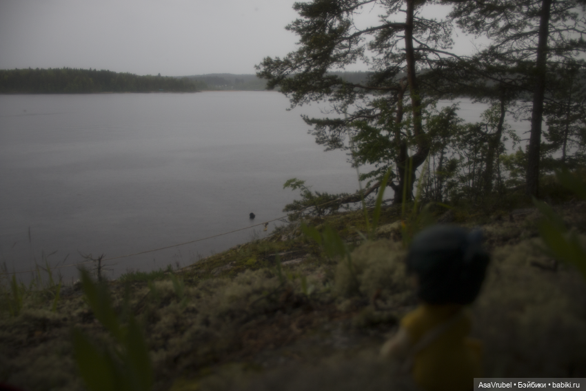 Дождливая прогулка в Карелии