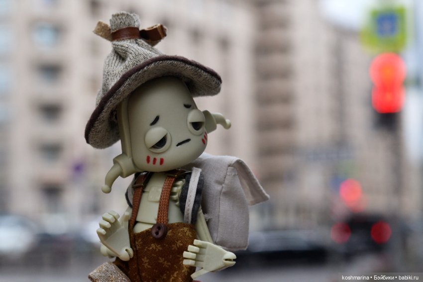 Что у него в рюкзаке — Куклы Dollzone (Доллзон): BJD (БЖД) (фото 6)