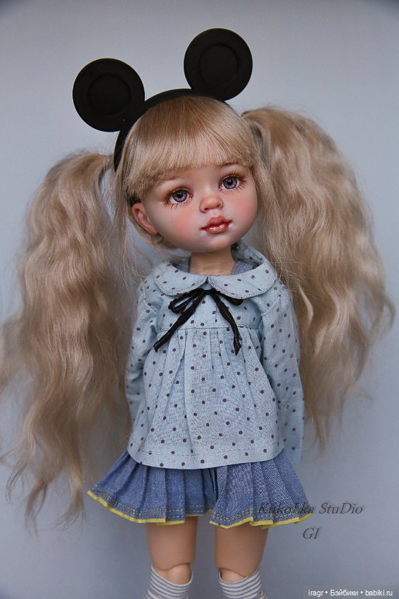 Мышка ООАК Паола Рейна — ООАК Paola Reina (Паола Рейна) и испанских кукол: перерисовка (фото 6)