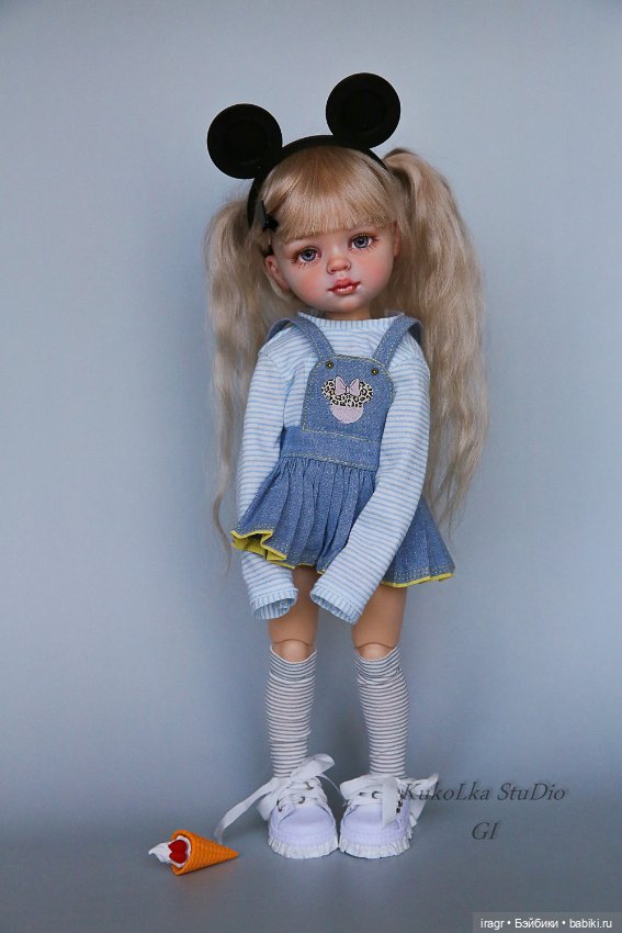 Мышка ООАК Паола Рейна — ООАК Paola Reina (Паола Рейна) и испанских кукол: перерисовка