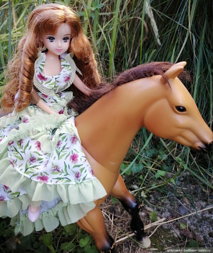 Любовь к лошадям — Куклы Takara Tomy (Такара): Licca (Ликка) (фото 10)
