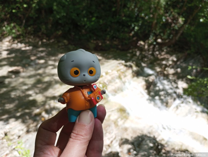 Крошка Басик - путешественник. Пшадские водопады (фото 8)