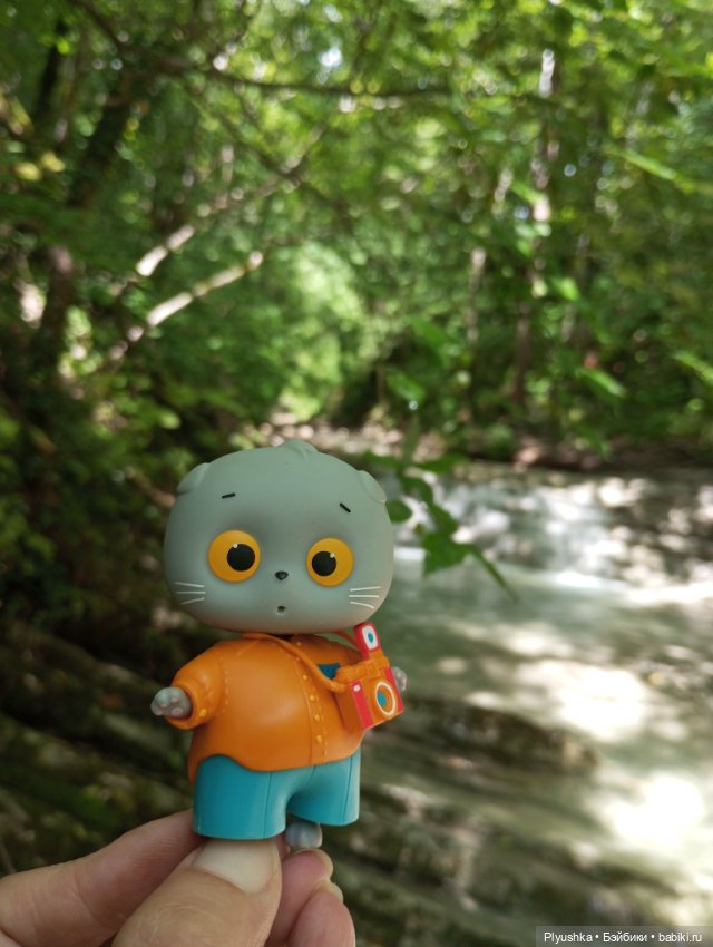 Крошка Басик - путешественник. Пшадские водопады (фото 10)