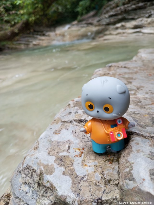 Крошка Басик - путешественник. Пшадские водопады