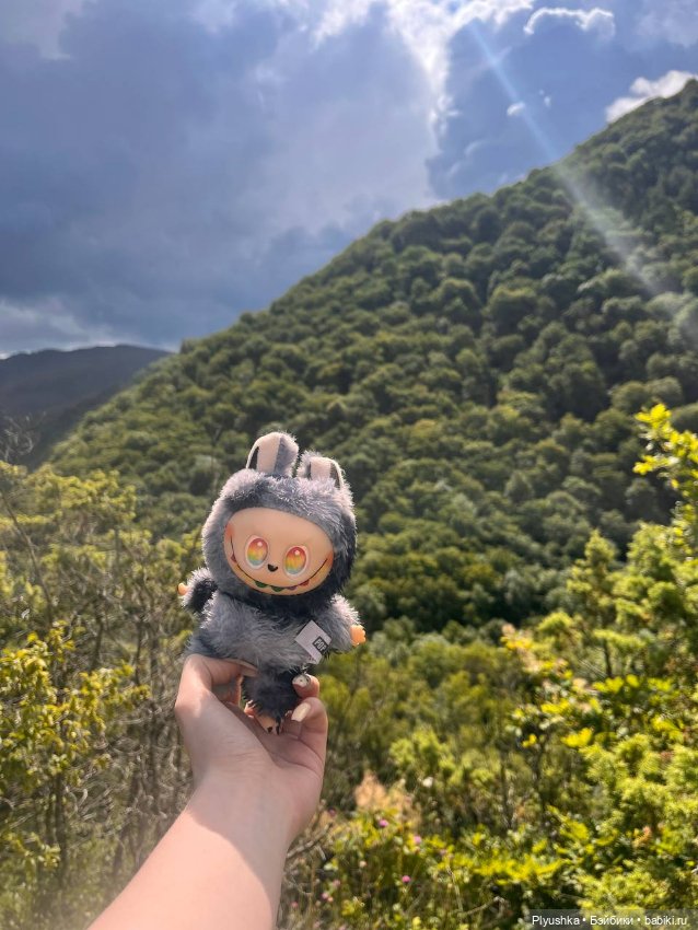 Крошка Басик - путешественник. Пшадские водопады (фото 6)