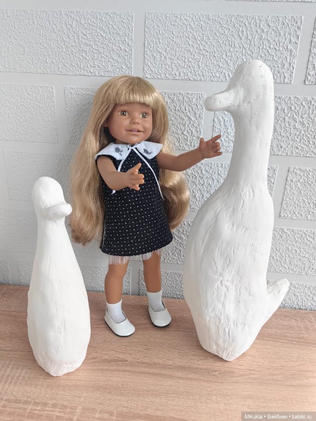 Платье для Дианки, или челлендж "Я тебя слепила, из того что было")))