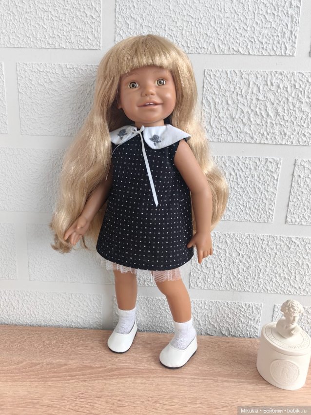 Платье для Дианки, или челлендж "Я тебя слепила, из того что было"))) (фото 2)