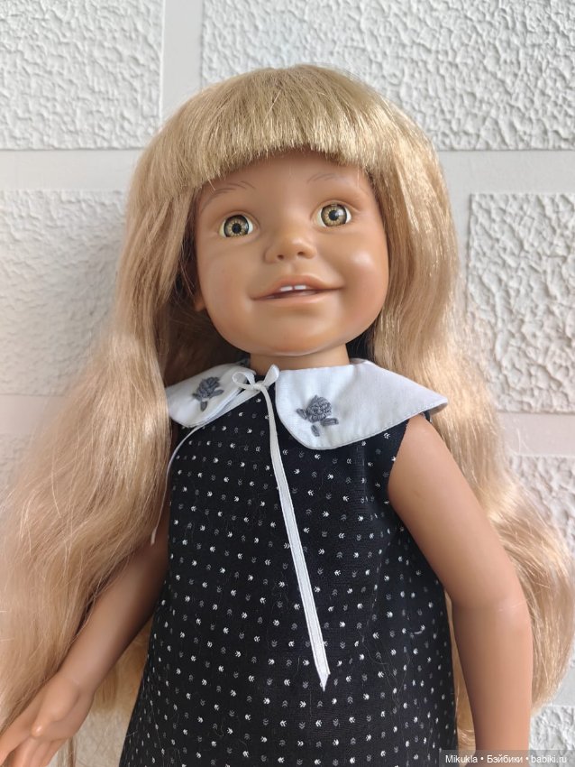 Платье для Дианки, или челлендж "Я тебя слепила, из того что было"))) (фото 3)