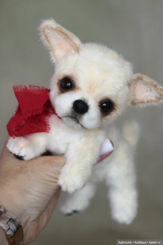 Чишка на ладошке — Авторские игрушки из разных материалов: синельная проволока (фото 4)