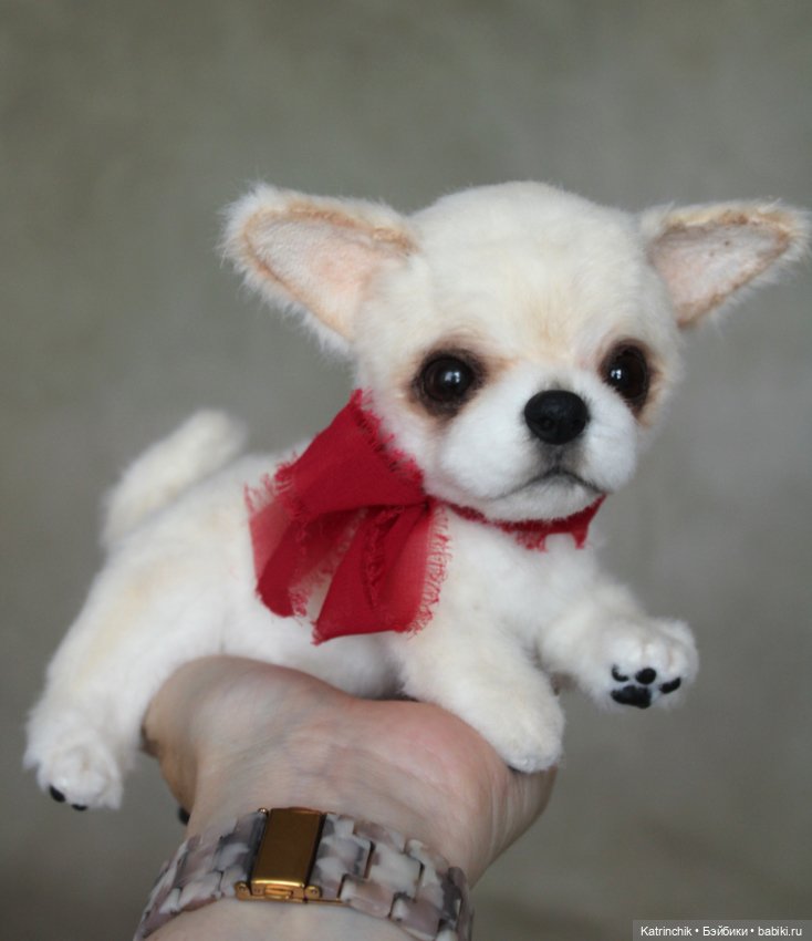 Чишка на ладошке — Авторские игрушки из разных материалов: синельная проволока (фото 7)