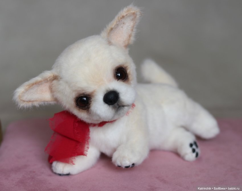 Чишка на ладошке — Авторские игрушки из разных материалов: синельная проволока