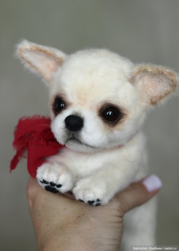 Чишка на ладошке — Авторские игрушки из разных материалов: синельная проволока (фото 5)