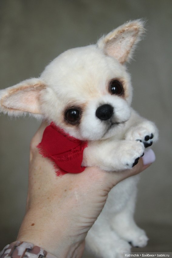 Чишка на ладошке — Авторские игрушки из разных материалов: синельная проволока (фото 9)