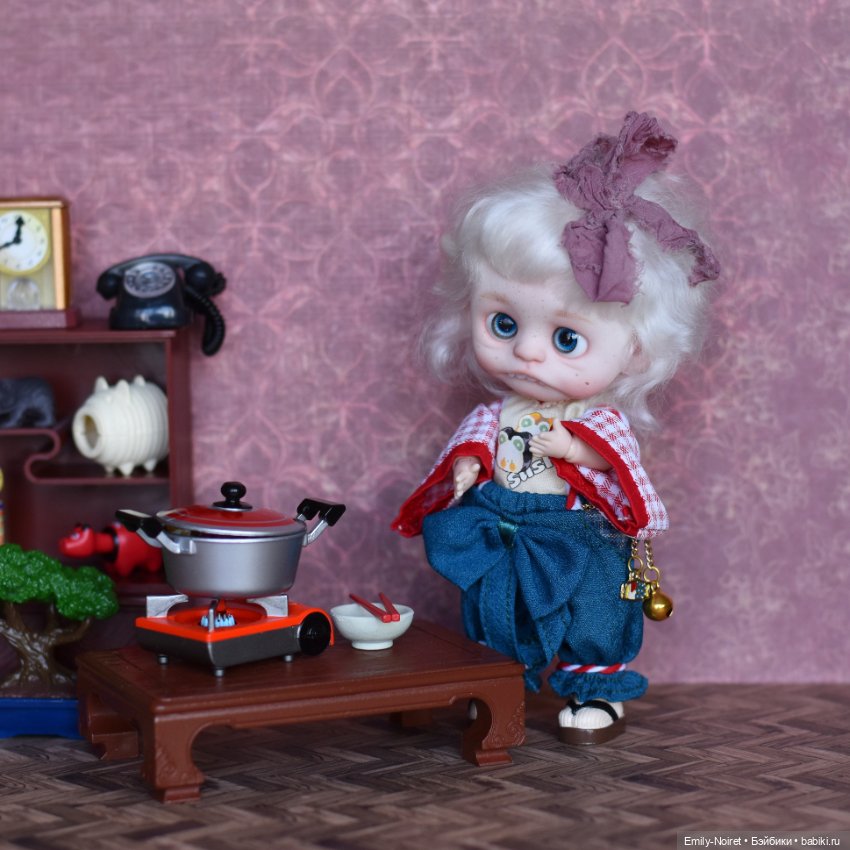 Японский обед — Домашние фото авторских кукол: личные коллекции