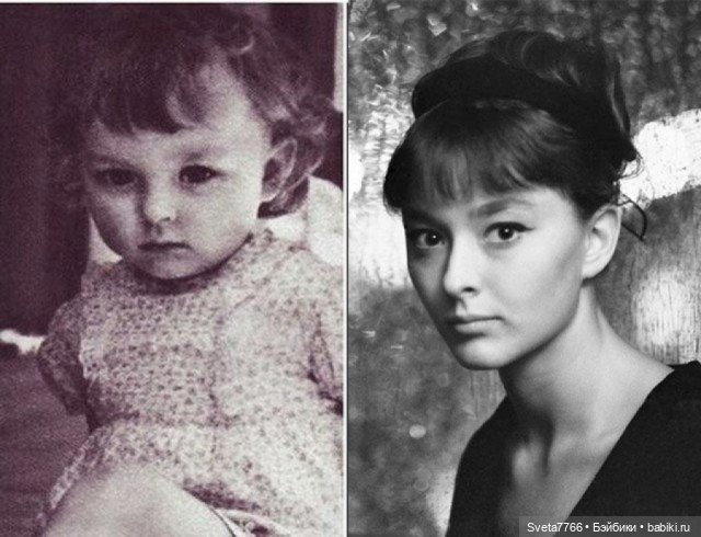 Детские фото наших актрис из прошлого