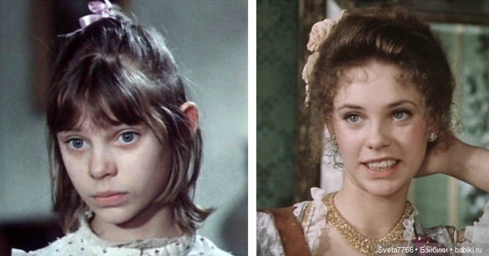 Детские фото наших актрис из прошлого