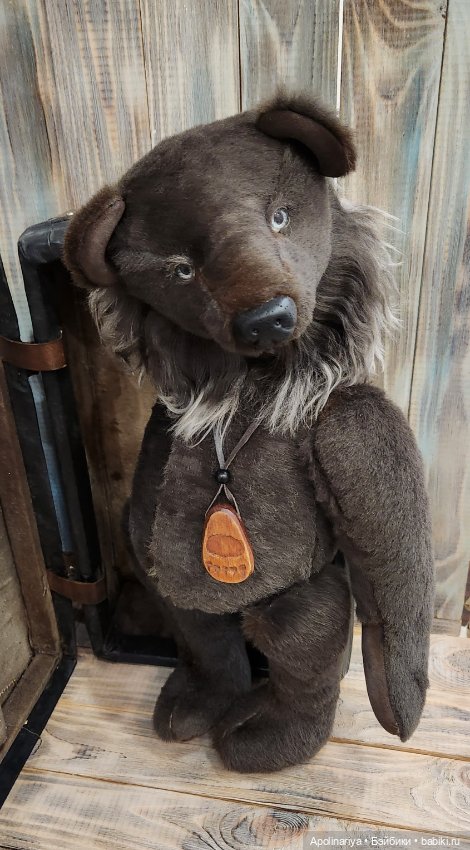 Мишка-тедди «Велес» – уникальный оберег и коллекционная игрушка