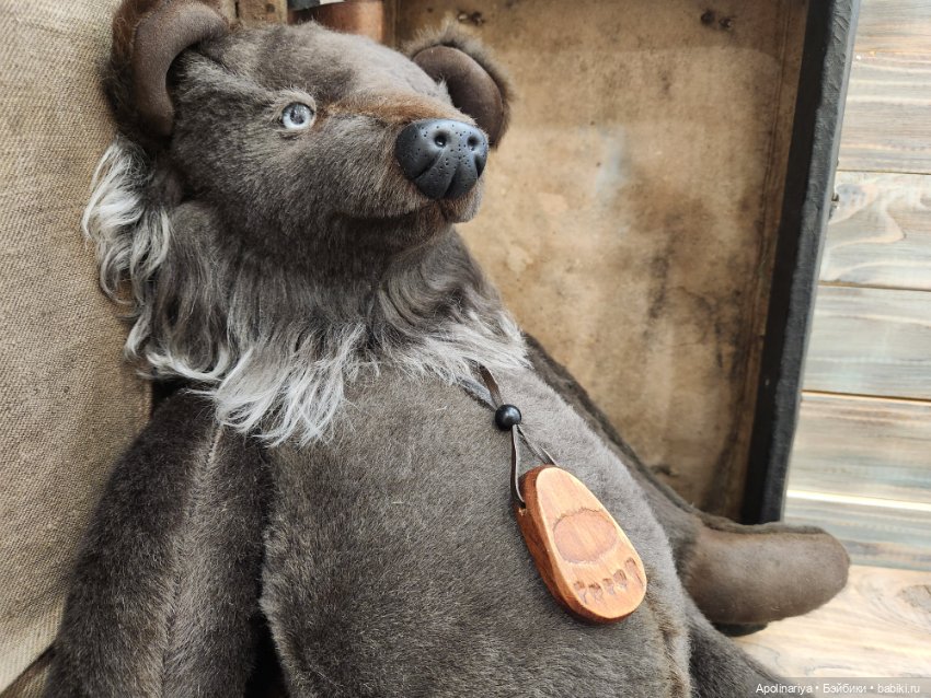 Мишка-тедди «Велес» – уникальный оберег и коллекционная игрушка