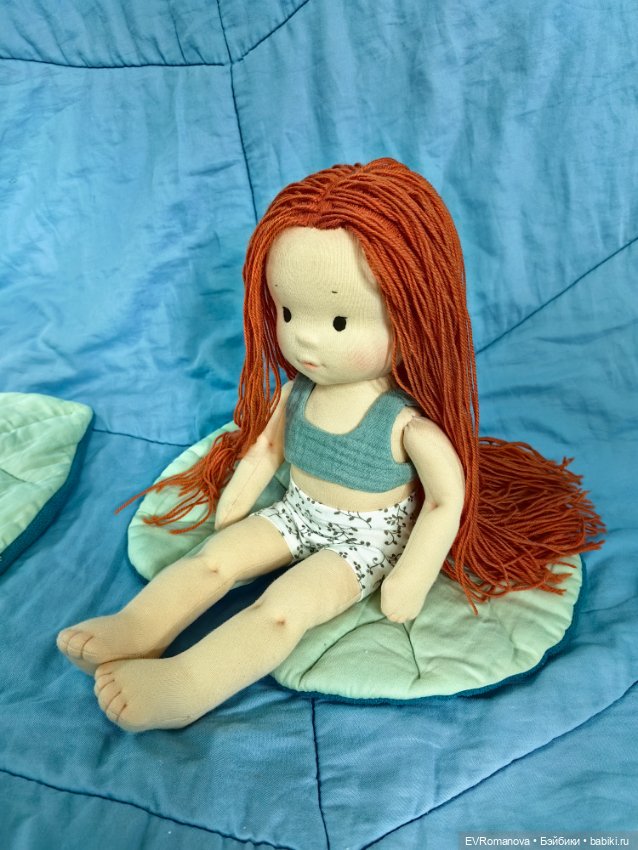 Новая кукла "Русалочка" — Мягкие игровые и текстильные куклы: тряпичные (фото 5)