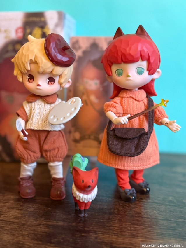 Ингрид - Рыжая лиса — Куклы Penny's Box (Пенни Бокс): кентавры Antu