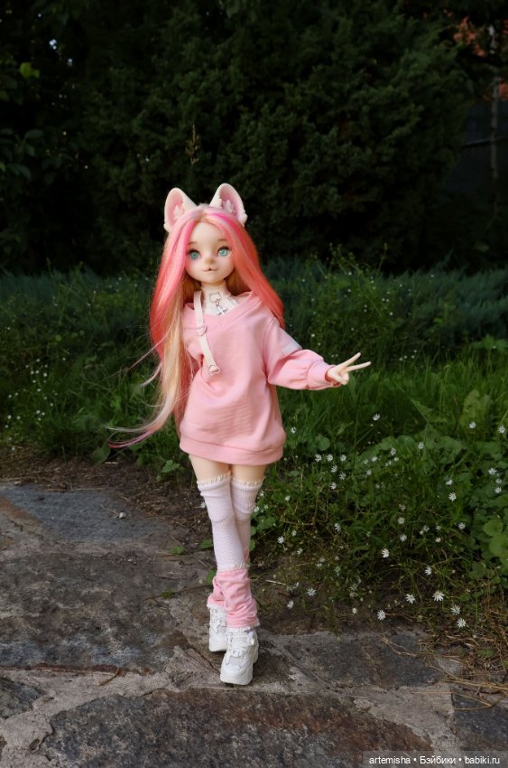 Кошка от Uf Doll, прощальные фоточки