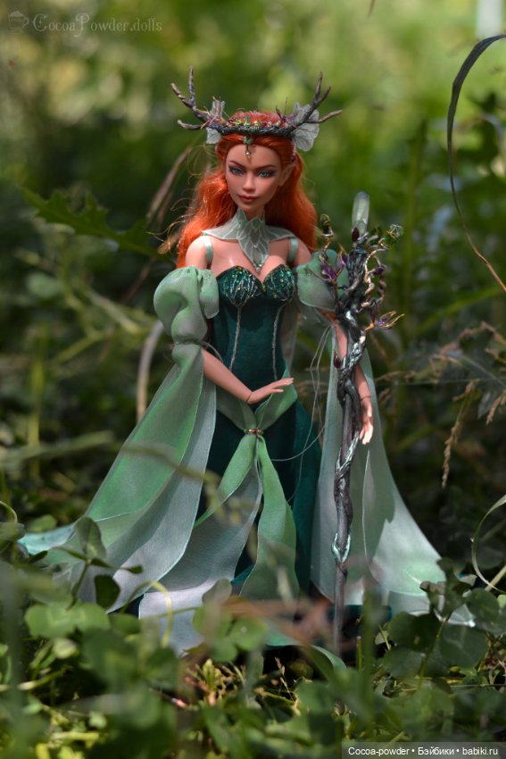 Королева фей — ООАК и кастом Барби (Barbie): репейнт