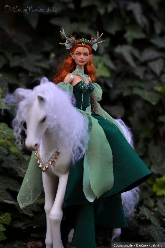 Королева фей — ООАК и кастом Барби (Barbie): репейнт (фото 6)