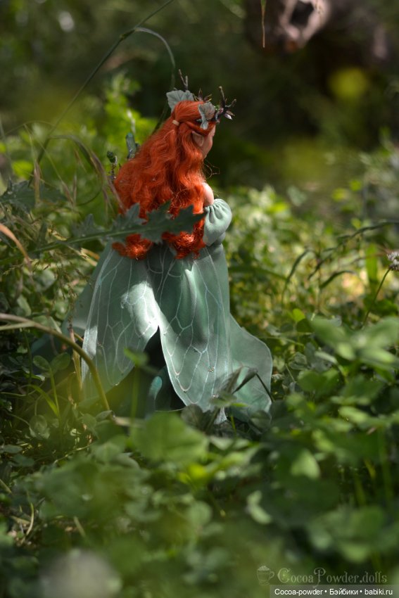 Королева фей — ООАК и кастом Барби (Barbie): репейнт (фото 5)