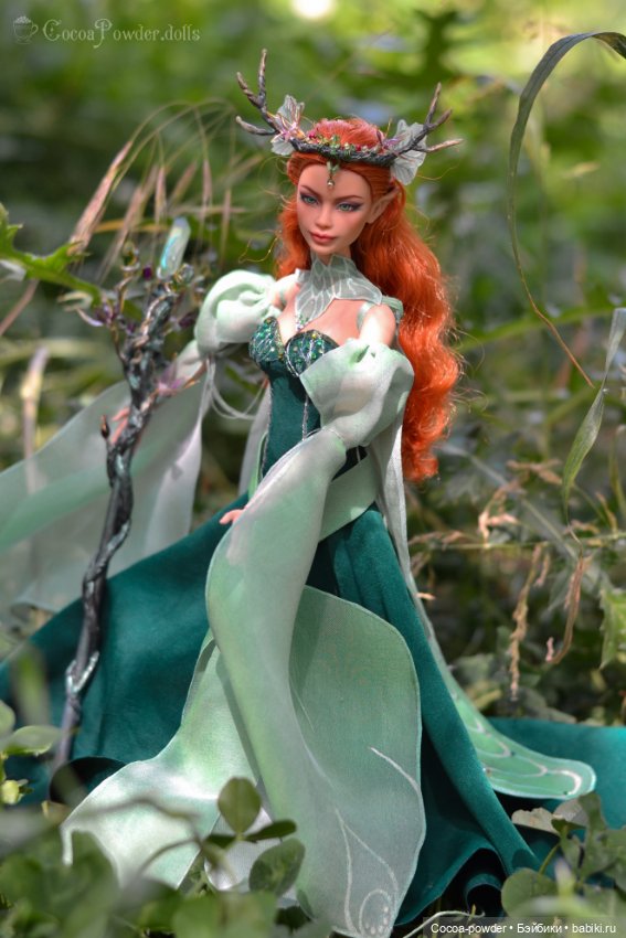 Королева фей — ООАК и кастом Барби (Barbie): репейнт