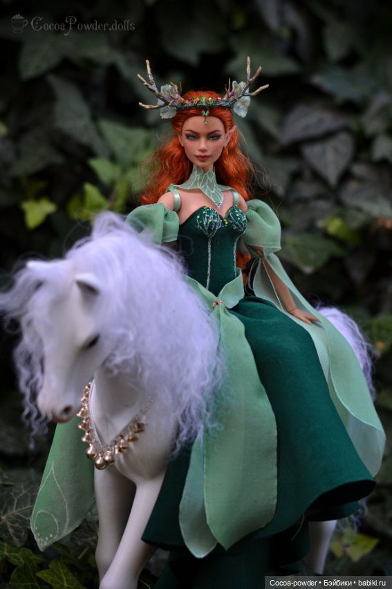 Королева фей — ООАК и кастом Барби (Barbie): репейнт