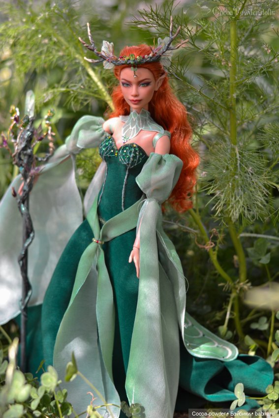 Королева фей — ООАК и кастом Барби (Barbie): репейнт