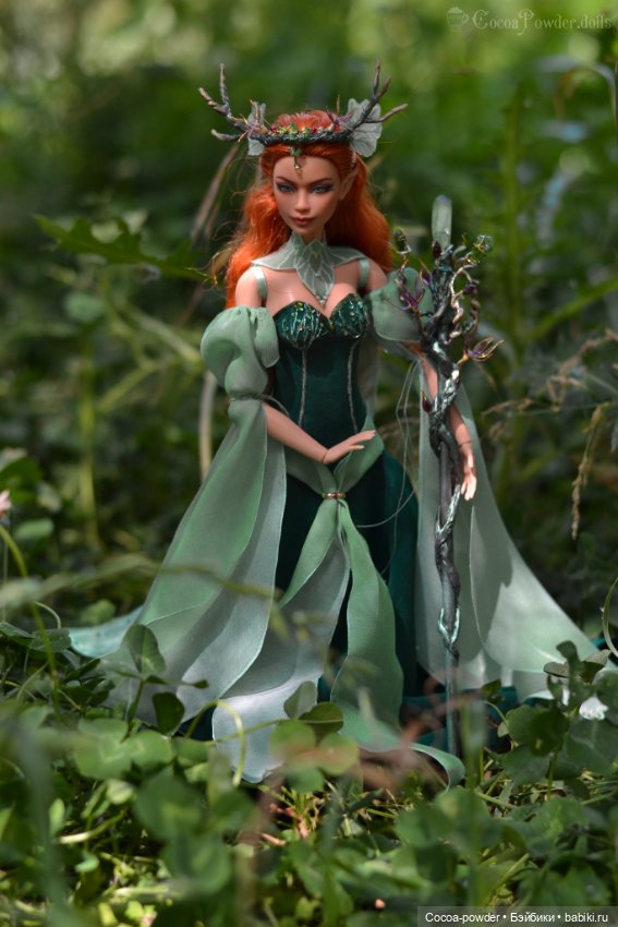 Королева фей — ООАК и кастом Барби (Barbie): репейнт (фото 8)