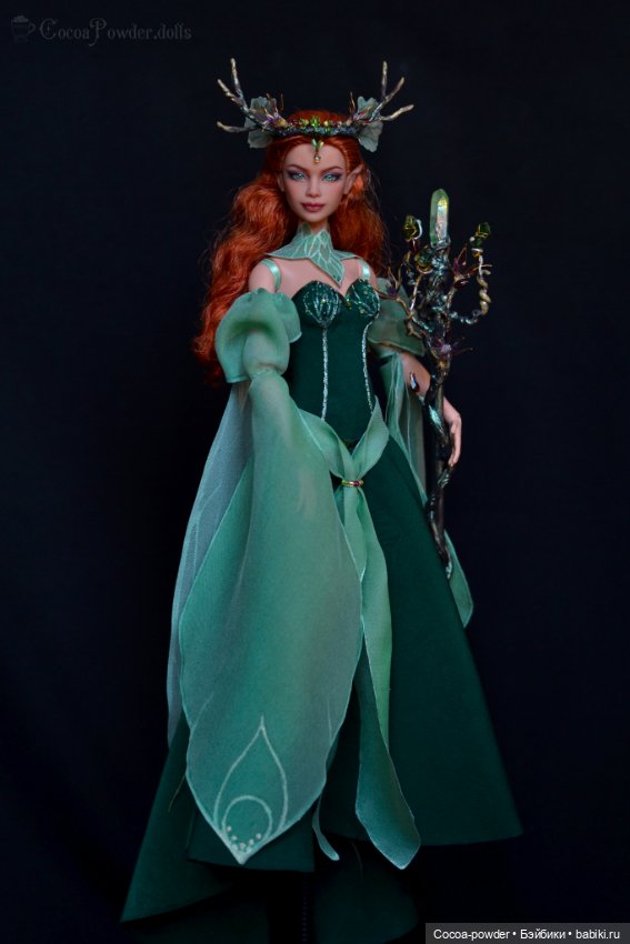 Королева фей — ООАК и кастом Барби (Barbie): репейнт