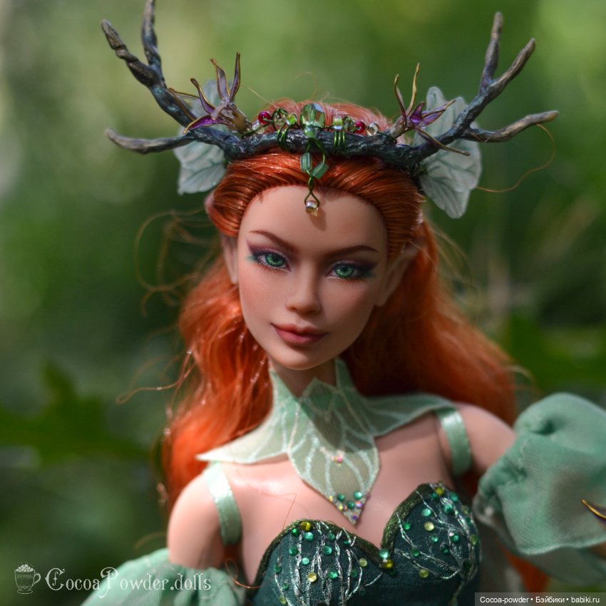 Королева фей — ООАК и кастом Барби (Barbie): репейнт (фото 3)