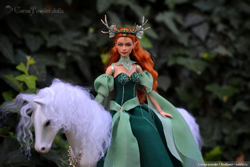 Королева фей — ООАК и кастом Барби (Barbie): репейнт