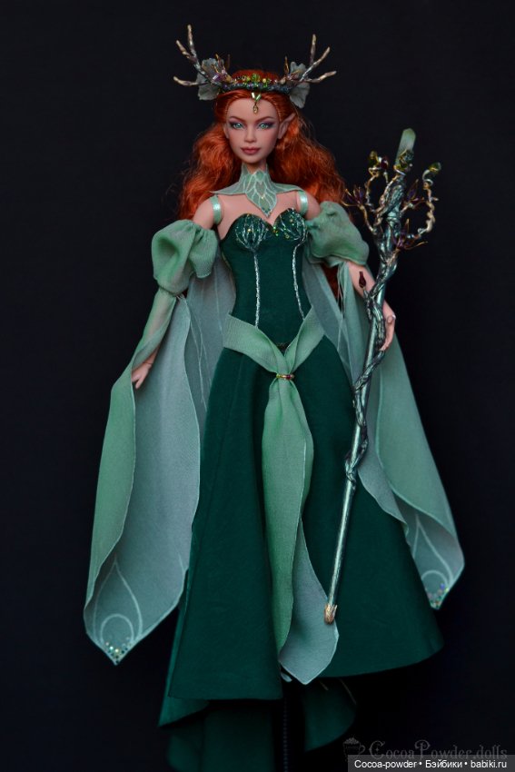 Королева фей — ООАК и кастом Барби (Barbie): репейнт