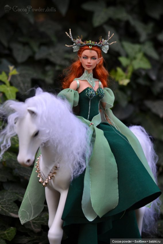 Королева фей — ООАК и кастом Барби (Barbie): репейнт (фото 9)