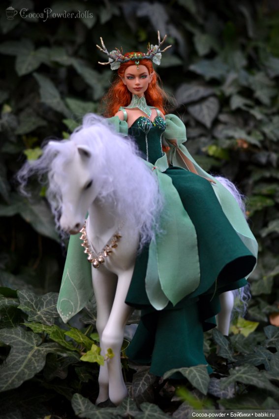 Королева фей — ООАК и кастом Барби (Barbie): репейнт
