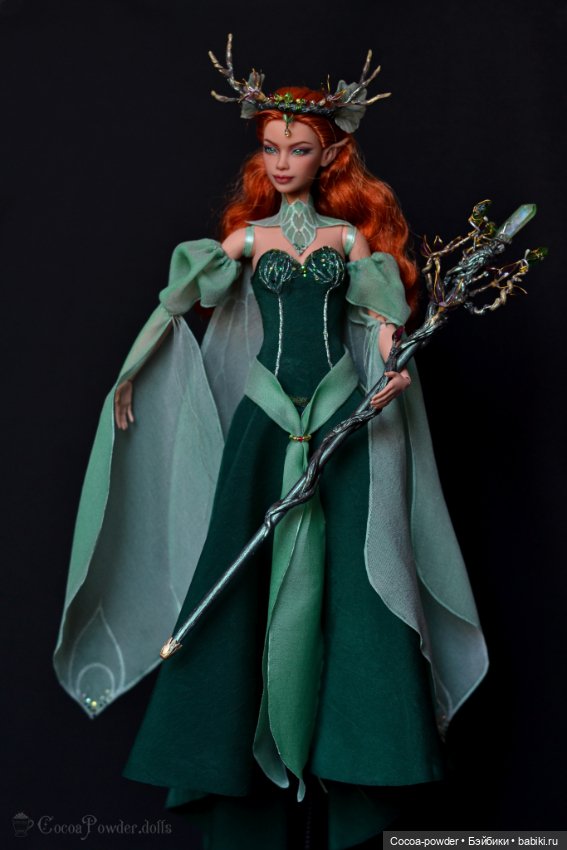 Королева фей — ООАК и кастом Барби (Barbie): репейнт