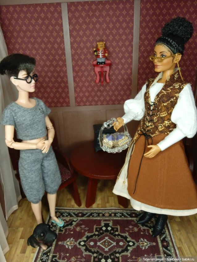 Ателье для кукол "Мышкин дом" наряд для профессора