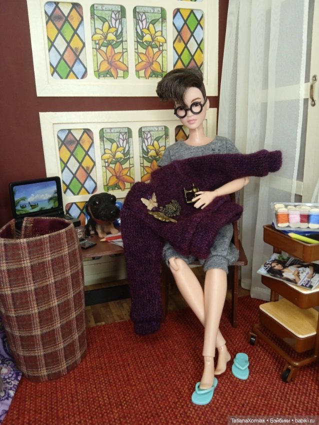 Ателье для кукол "Мышкин дом" наряд для профессора (фото 6)