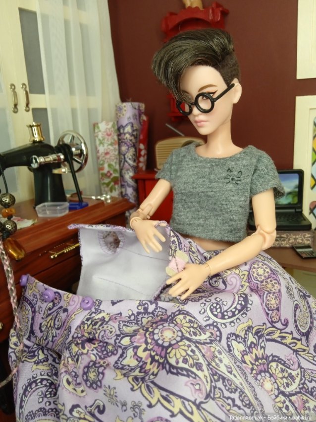 Ателье для кукол "Мышкин дом" наряд для профессора (фото 5)