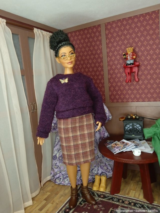 Ателье для кукол "Мышкин дом" наряд для профессора (фото 7)